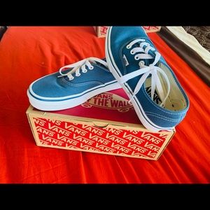 Classic Navy Blue Slip-On Vans